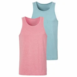 John Devin Tops & Tanks<· Tanktop rot - t&uuml;rkis