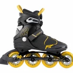 K2 Inlineskating<· F.I.T. 90 graymustard
