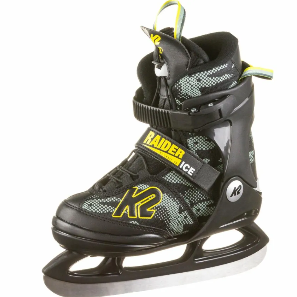 K2 Eislaufen<· Raider black-yellow