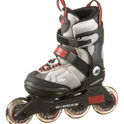 K2 Inlineskating|Inlineskating<· RAIDER grey-red