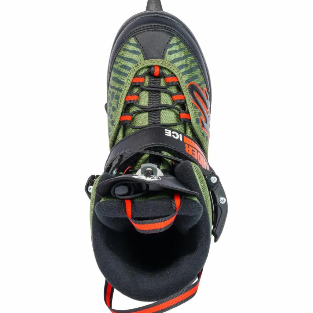 K2 Eislaufen<· RAIDER ICE green-orange