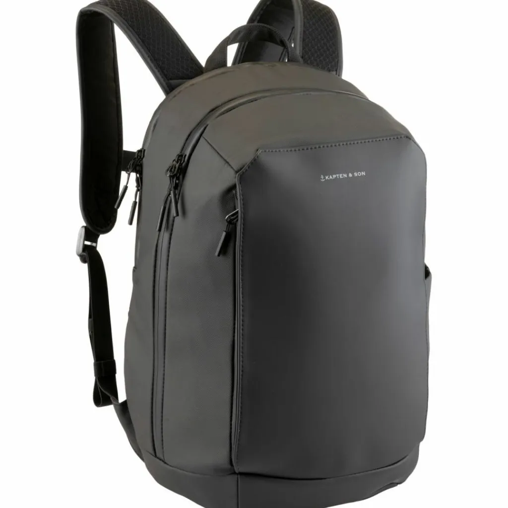 Kapten & Son Rucksäcke|Rucksäcke<· Rucksack Oslo all black