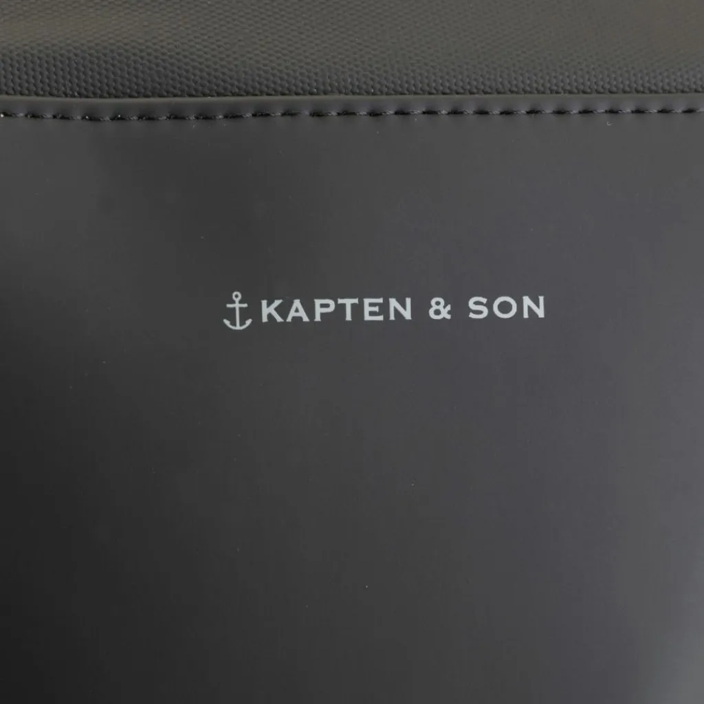 Kapten & Son Rucksäcke|Rucksäcke<· Rucksack Oslo all black