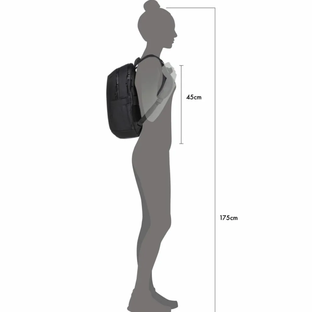 Kapten & Son Rucksäcke|Rucksäcke<· Rucksack Oslo all black