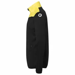 Kempa Jacken|Handball<· Athletics 29 Poly schwarz/limonengelb