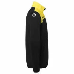 Kempa Jacken|Handball<· Athletics 29 Poly schwarz/limonengelb