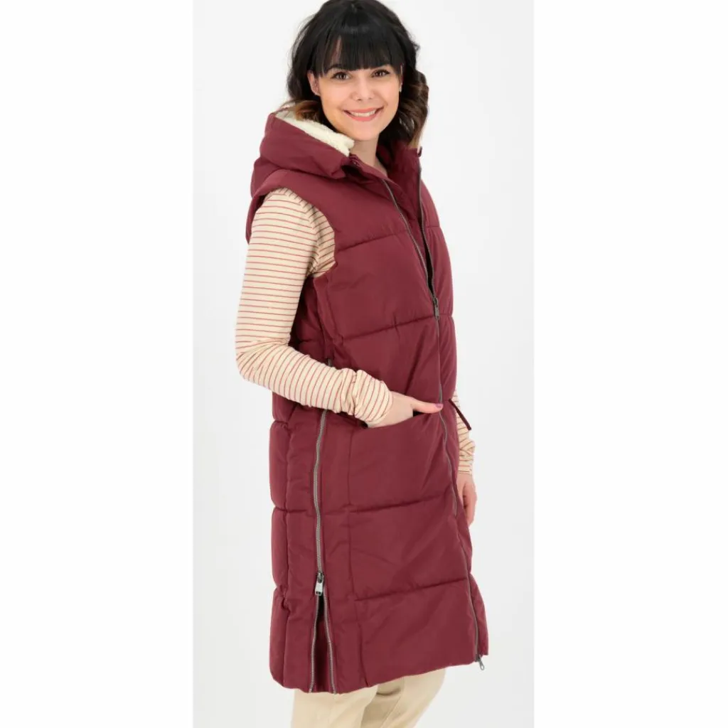 Outlet · GILMOUR LONG VEST Damen Mäntel|Winterjacken