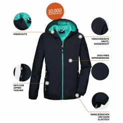 KILLTEC Wandern|Jacken<· KOS 138 Blau3044