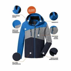 KILLTEC Wandern|Jacken<· KOW 204 Grau066