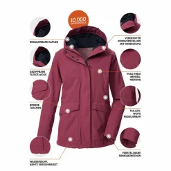 · KOW 189 WMN JCKT 00269 38 Damen Regenjacken|Übergangsjacken