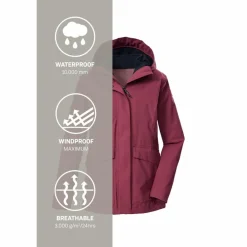 · KOW 189 WMN JCKT 00269 38 Damen Regenjacken|Übergangsjacken
