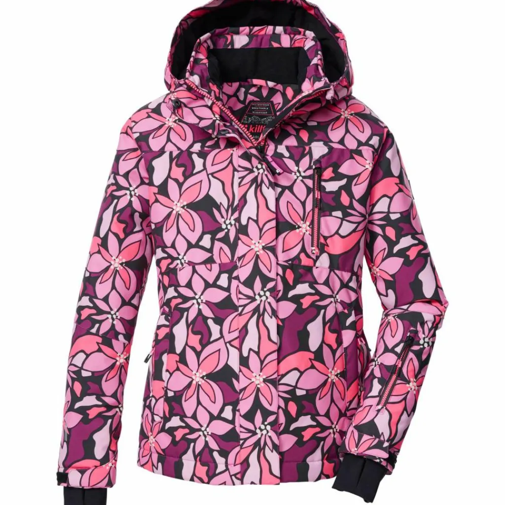 KILLTEC Ski|Jacken<· KSW 211 dunkelstein aop