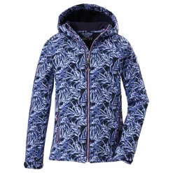 KILLTEC Wandern|Jacken<· Mädchen Softshelljacke Print Blau3044