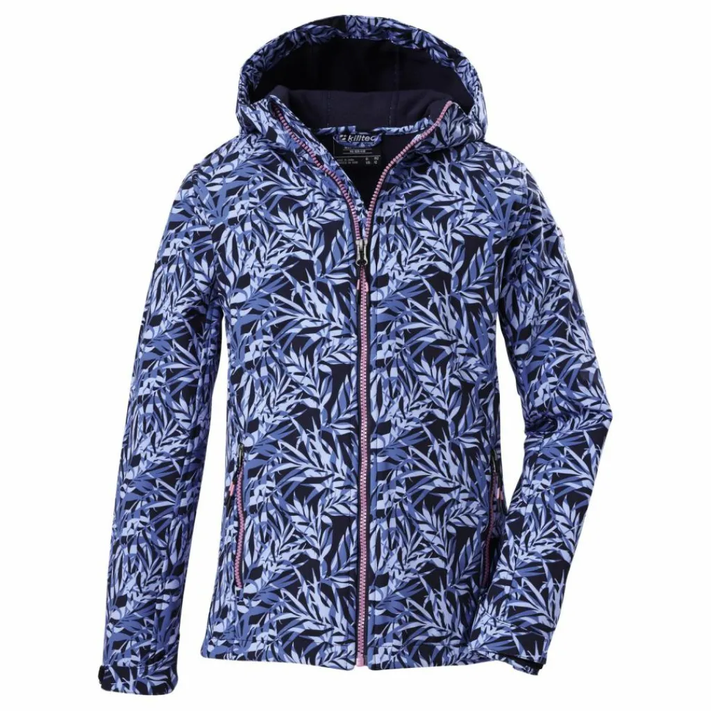 KILLTEC Wandern|Jacken<· Mädchen Softshelljacke Print Blau3044