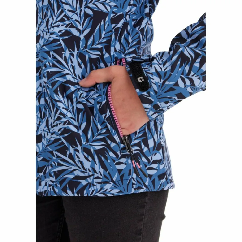 KILLTEC Wandern|Jacken<· Mädchen Softshelljacke Print Blau3044