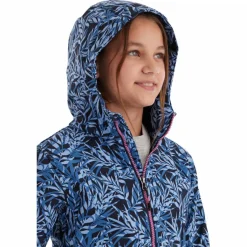 KILLTEC Wandern|Jacken<· Mädchen Softshelljacke Print Blau3044