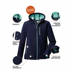 · Softshelljacke Kinder Wandern|Jacken