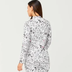 · Graffiti Top Damen Shirts