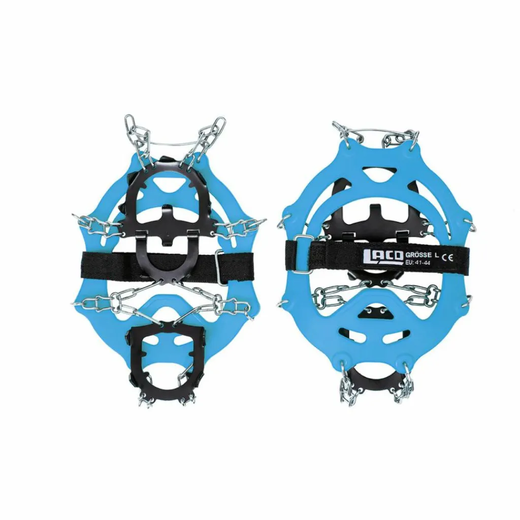 LACD Sicherung & Karabiner|Sicherung & Karabiner<· SPIKES EASY II blau