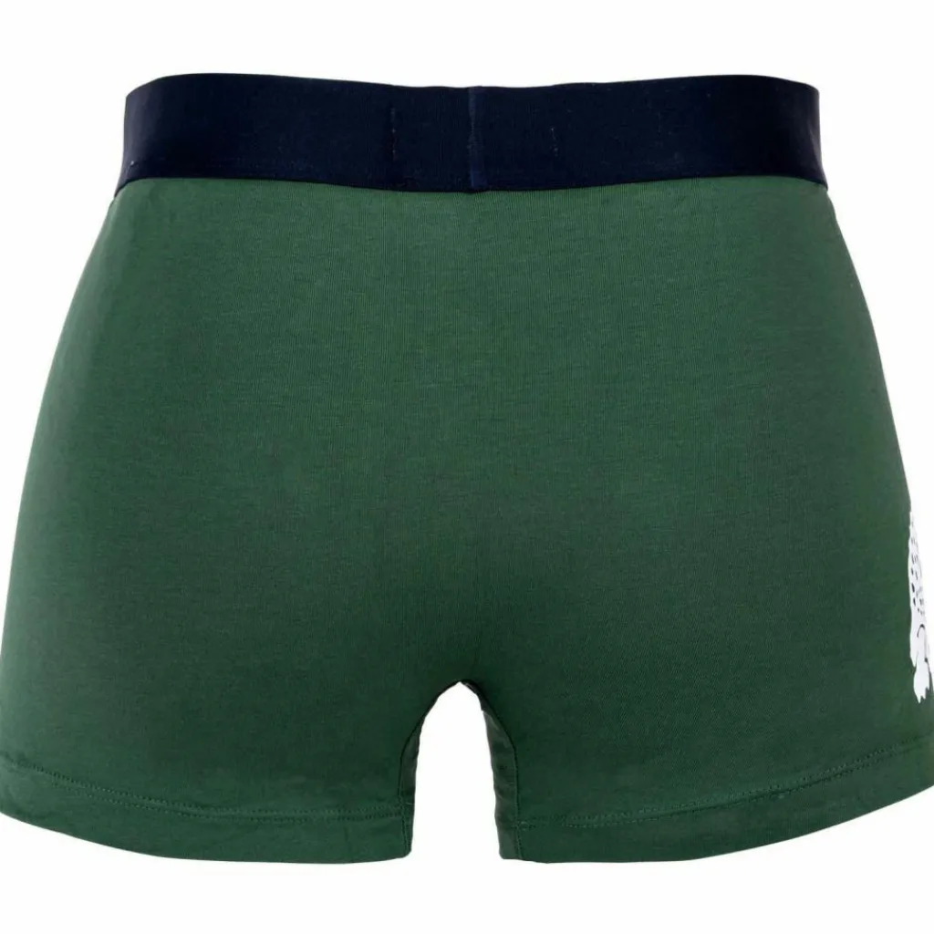 Lacoste Unterwäsche<· Boxershort Dunkelblau/Grau/Grün/Weiß