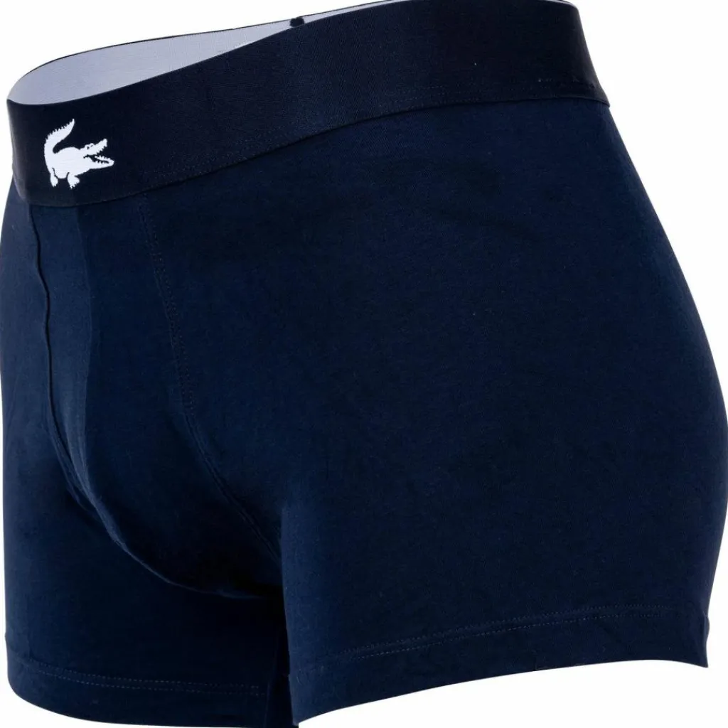 Lacoste Unterwäsche<· Boxershort Dunkelblau/Grau/Grün/Weiß