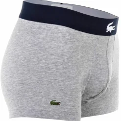Lacoste Unterwäsche<· Boxershort Dunkelblau/Grau/Grün/Weiß