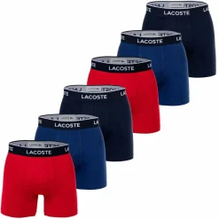 Lacoste Unterwäsche<· Boxershort Dunkelblau/Rot