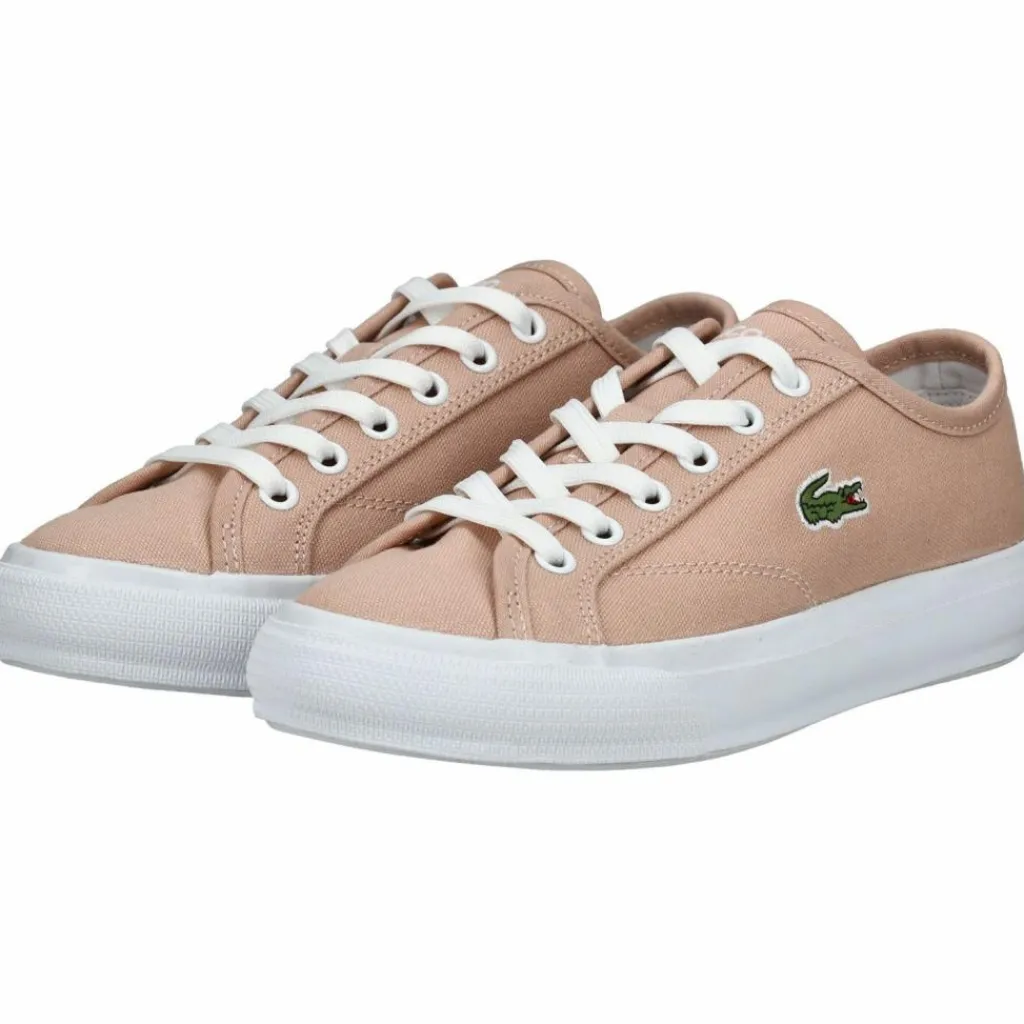 Lacoste Sneaker<· Sneaker Pink/Weiß