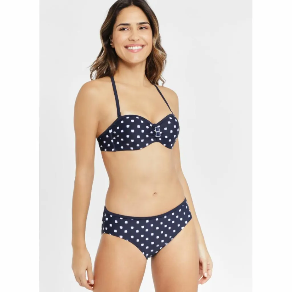 Discount · Bügel-Bandeau-Bikini Damen Schwimmen|Schwimmen