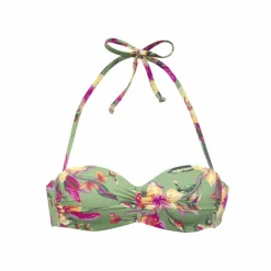 Discount · Bügel-Bandeau-Bikini-Top Damen Schwimmen