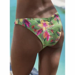 Lascana Schwimmen|Schwimmen<· Bikini-Hose salbei-pink bedruckt