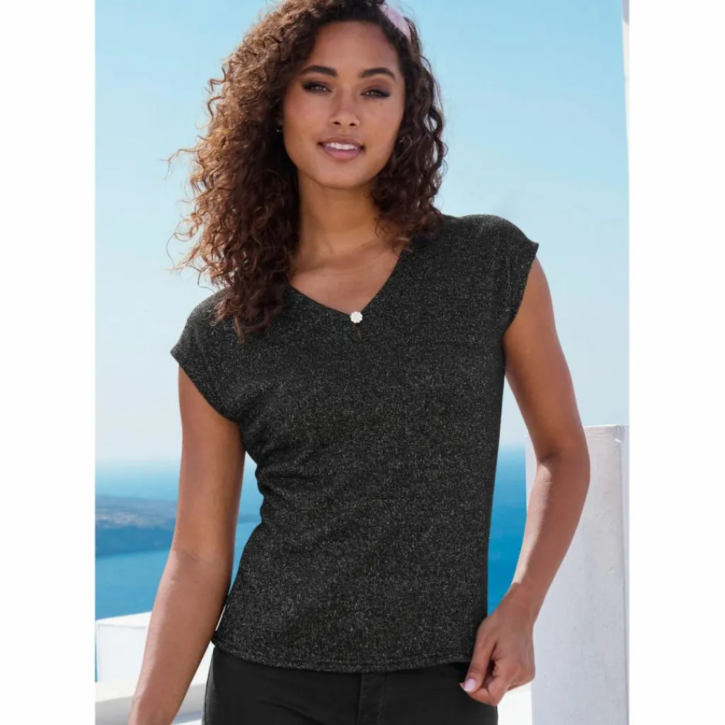 Hot · Kurzarmshirt Damen Shirts