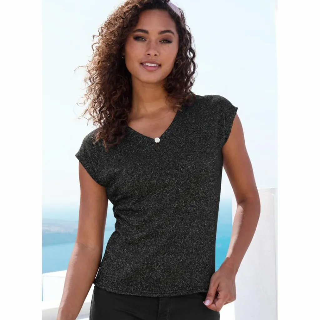 Hot · Kurzarmshirt Damen Shirts