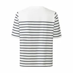 Lascana Shirts<· T-Shirt wei&szlig;-marine gestreift