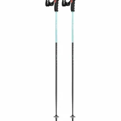 LEKI Skistöcke|Stöcke<· Artena Airfoil 3D 23/24 dark anthracite-light turquoise-white