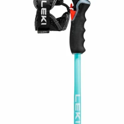 LEKI Skistöcke|Stöcke<· Artena Airfoil 3D 23/24 dark anthracite-light turquoise-white