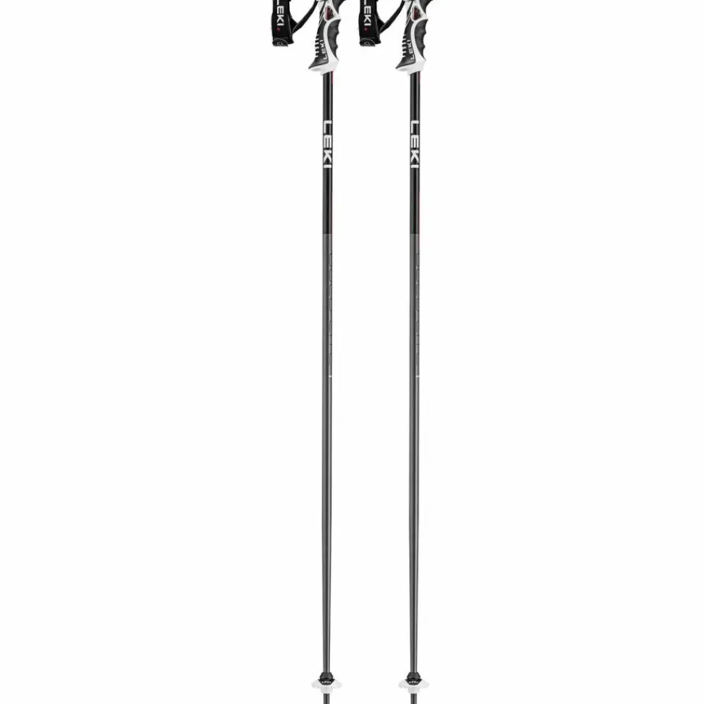 LEKI Ski|Skistöcke<· Bold Lite S dark anthracite-bright red-black