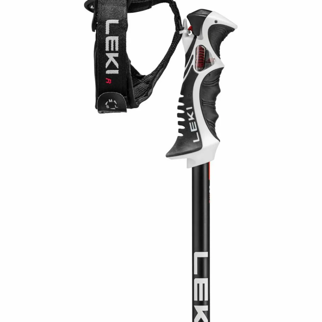 LEKI Ski|Skistöcke<· Bold Lite S dark anthracite-bright red-black
