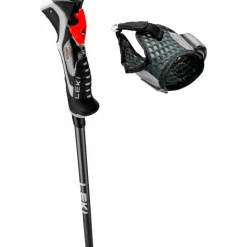LEKI Skistöcke|Stöcke<· Carbon 14 3D black-dark anthracite-bright red