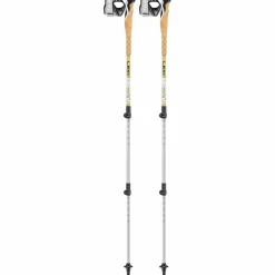 LEKI Stöcke|Stöcke<· Cross Trail TA white-goldbrown-black