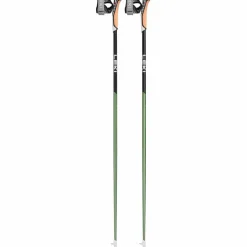 LEKI Nordic Walking|Stöcke<· Flash Carbon green metallic-black-neonyellow