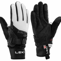 LEKI Skilanglauf<· GORE-TEX PRC ThermoPlus Shark black-white