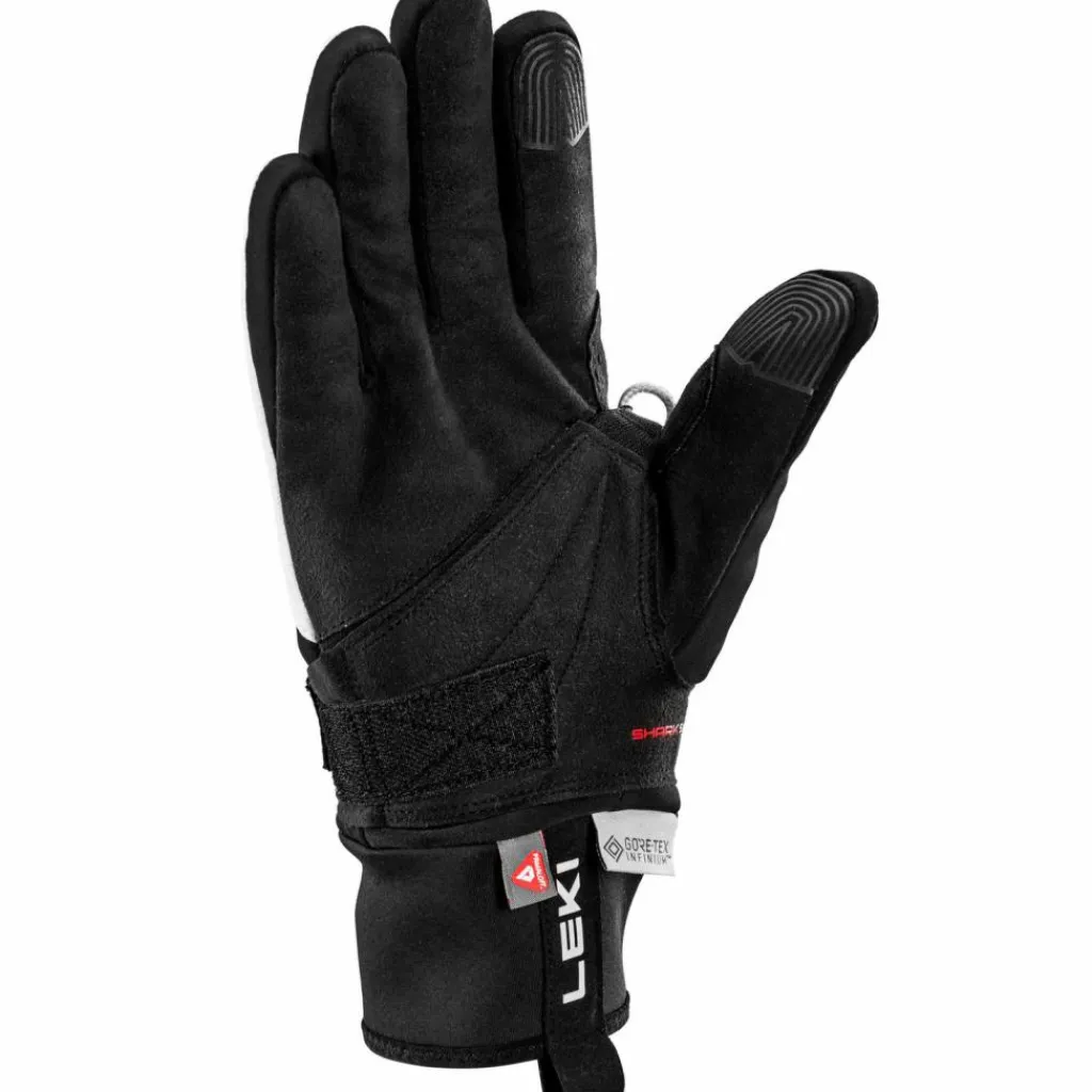 LEKI Skilanglauf<· GORE-TEX PRC ThermoPlus Shark black-white