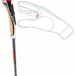 LEKI Nordic Walking|Stöcke<· Instructor Lite grau-grau