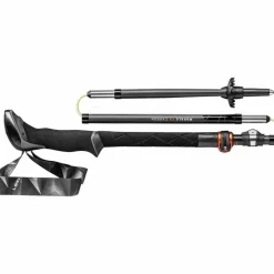 LEKI Stöcke|Stöcke<· Makalu FX Carbon black-orange-naturalcarbon