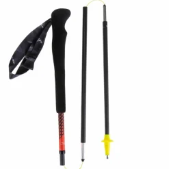 LEKI Wandern|Wandern<· Neotrail FX.One Superlite bright red-neonyellow-naturalcarbon