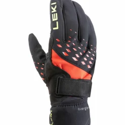 LEKI Trailrunning|Trailrunning<· Ultra Trail Storm Shark black-red-neonyellow