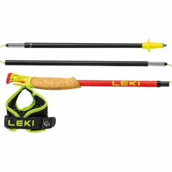 LEKI Stöcke|Stöcke<· Ultratrail FX.One Superlite bright red-neonyellow-naturalcarbon