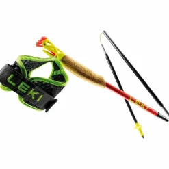 LEKI Stöcke|Stöcke<· Ultratrail FX.One Superlite bright red-neonyellow-naturalcarbon