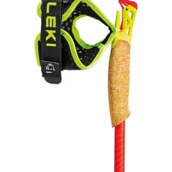 LEKI Stöcke|Stöcke<· Ultratrail FX.One Superlite bright red-neonyellow-naturalcarbon